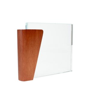 Trofeo Galvano de Madera y Cristal ?Lewis?