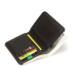 Billetera vertical de Eco-Cuero ?LAM?