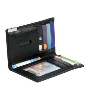 Porta-Tarjetas vertical de Eco-Cuero ?LICENSE?