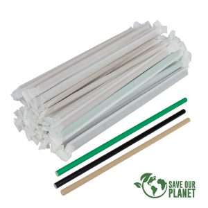 Bolsa con 200 Bombillas o Pajitas de Cart?n