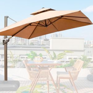 Quitasol WINDPROOF ? UV ? LED de 3x3M