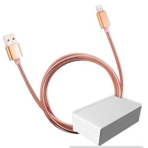 Cable Conector Apple Lightning Encobrizado