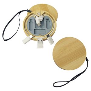 Cable Conector Multicargador de Bamboo