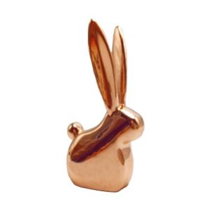 Conejo porta Argollas Encobrizado