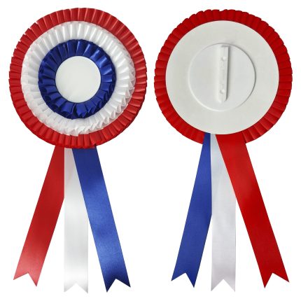 Escarapela Tricolor Chilena 165mm