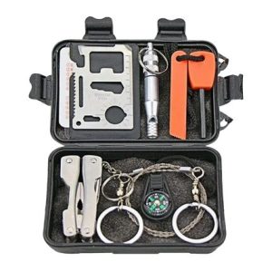 Kit de supervivencia impermeable 6 en 1