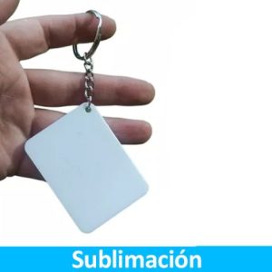 Llavero Sublimable