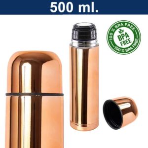 Termo Acero Inoxidable Encobrizado